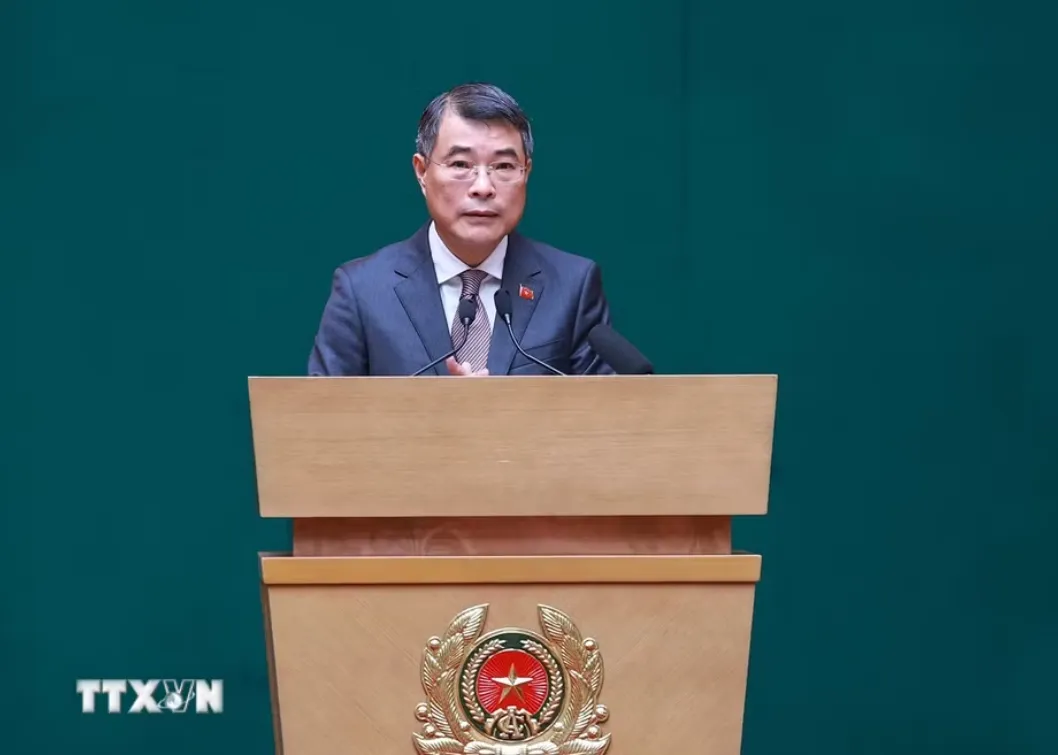 Thủ tướng dự Hội nghị sơ kết c&ocirc;ng t&aacute;c c&ocirc;ng an 6 th&aacute;ng đầu năm 2026- Ảnh 3.