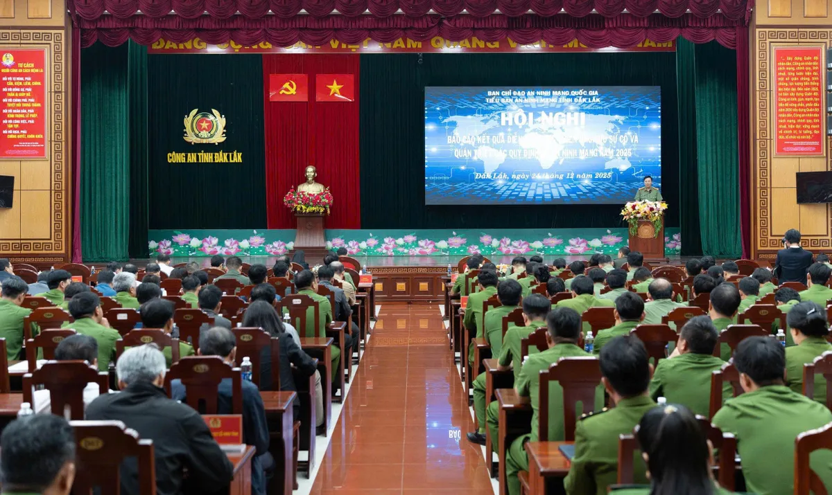 Đắk Lắk: Nâng cao nhận thức và ứng phó an ninh mạng năm 2026 - Ảnh 2.