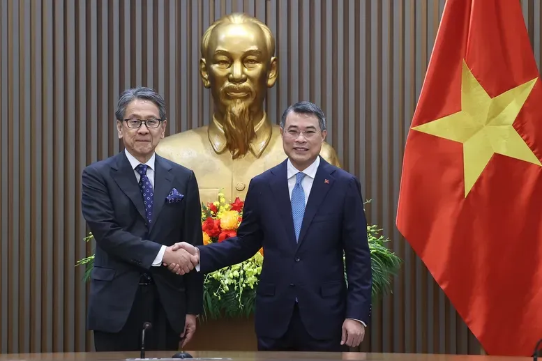 Thủ tướng L&ecirc; Minh Hưng đề nghị JBIC đồng h&agrave;nh c&ugrave;ng Việt Nam ph&aacute;t triển hạ tầng chiến lược v&agrave; c&ocirc;ng nghệ cao- Ảnh 1.