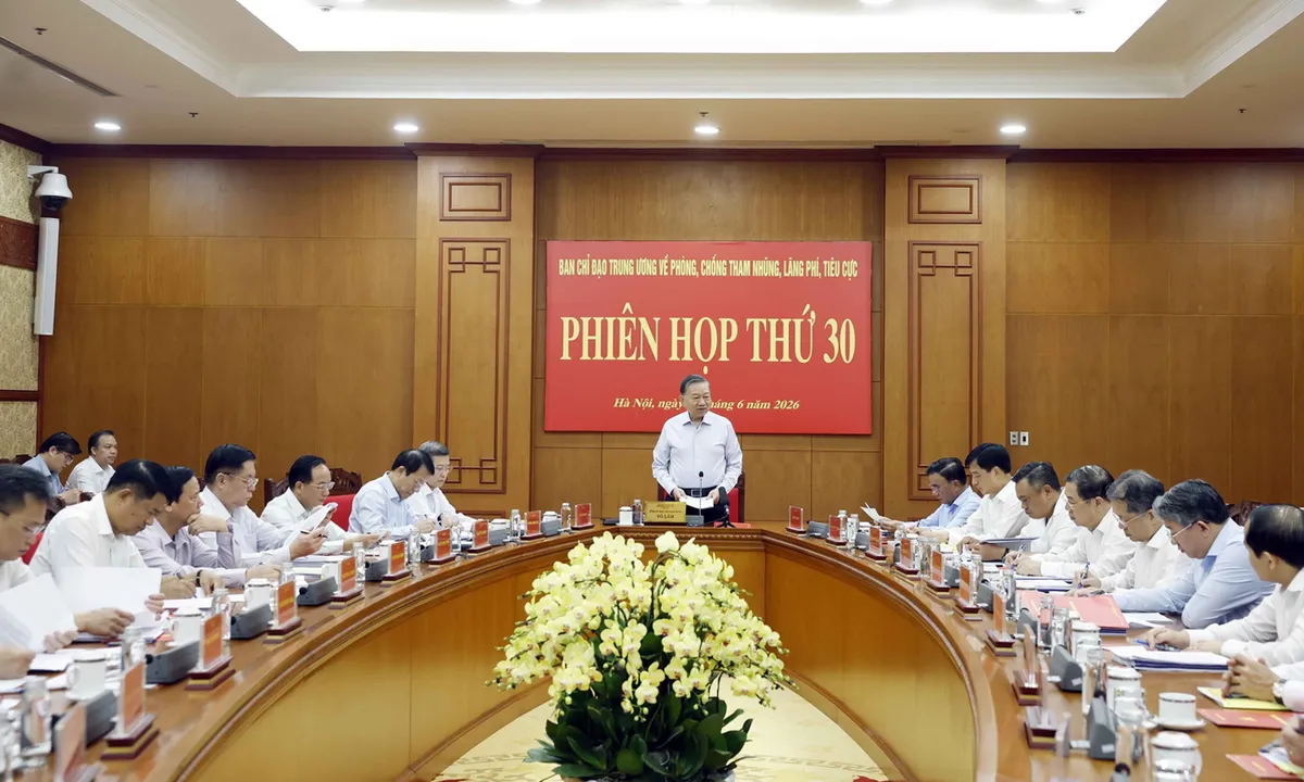 Bộ Chính trị ban hành quy định mới về Ban Chỉ đạo Trung ương phòng, chống tham nhũng, lãng phí, tiêu cực- Ảnh 1. Bộ Chính trị ban hành quy định mới về Ban Chỉ đạo Trung ương phòng, chống tham nhũng, lãng phí, tiêu cực- Ảnh 1.