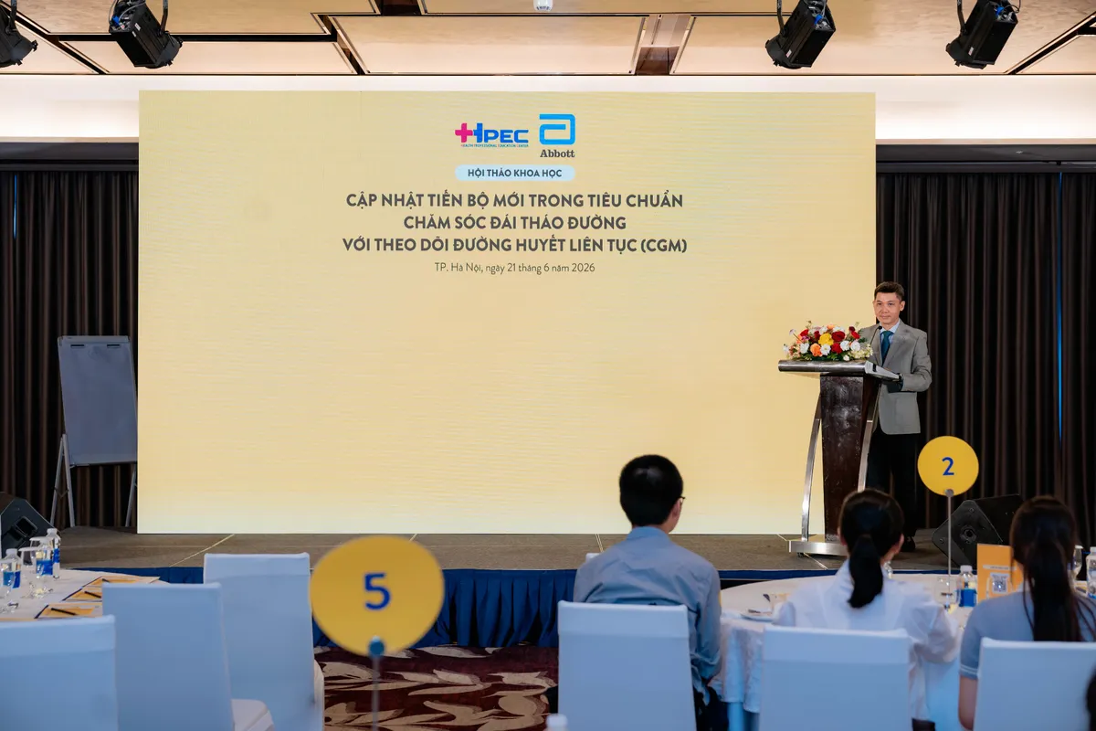 Đơn giản hóa quản lý đường huyết với bộ cảm biến mới từ Abbott- Ảnh 1. Đơn giản hóa quản lý đường huyết với bộ cảm biến mới từ Abbott- Ảnh 1.