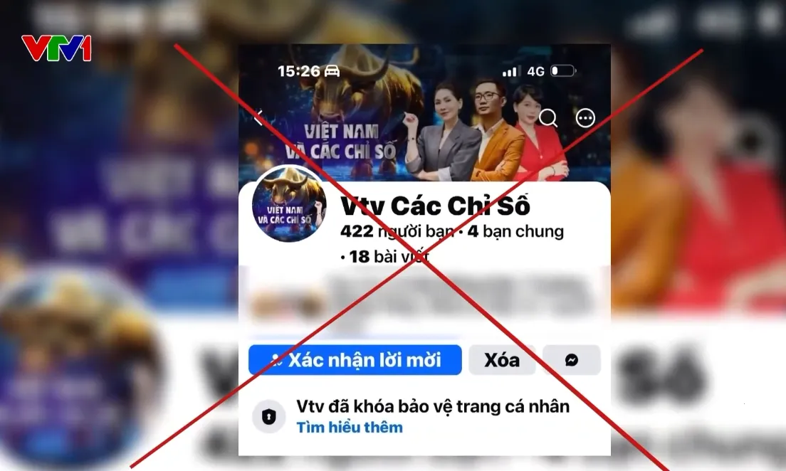 Giả mạo chương trình “Việt Nam và các chỉ số” của VTV lừa đảo mời gọi đầu tư- Ảnh 1.