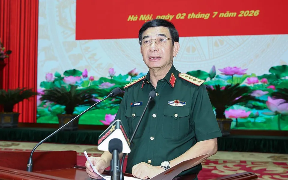 Đại tướng Phan Văn Giang, Ủy viên Bộ Chính trị, Phó Thủ tướng Chính phủ, Bộ trưởng Bộ Quốc phòng (Ảnh: BQP)