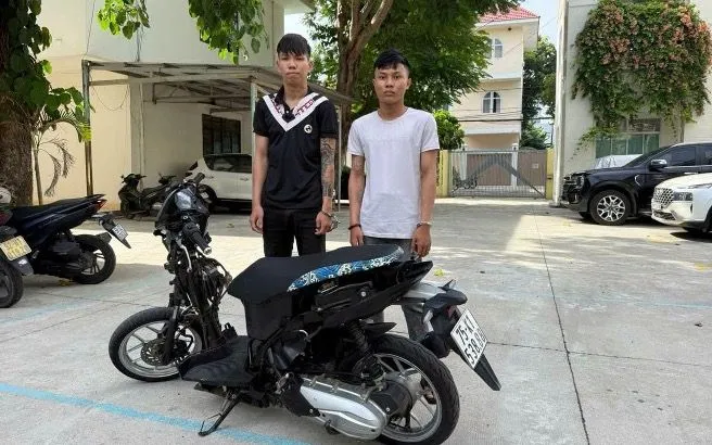 Đà Nẵng khởi tố, bắt tạm giam 02 đối tượng chuyên trộm cắp tài sản trong xe ô tô. Ảnh: Phòng CSHS Công an thành phố Đà Nẵng
