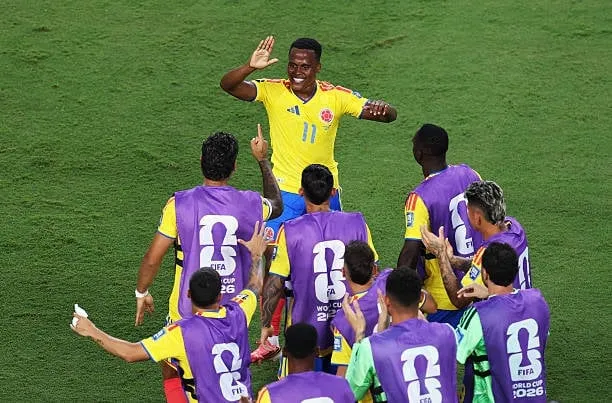 Colombia hạ Ghana tối thiểu, giành vé vào vòng 1/8 World Cup 2026 gặp Thụy Sĩ- Ảnh 1. Colombia hạ Ghana tối thiểu, giành vé vào vòng 1/8 World Cup 2026 gặp Thụy Sĩ- Ảnh 1.