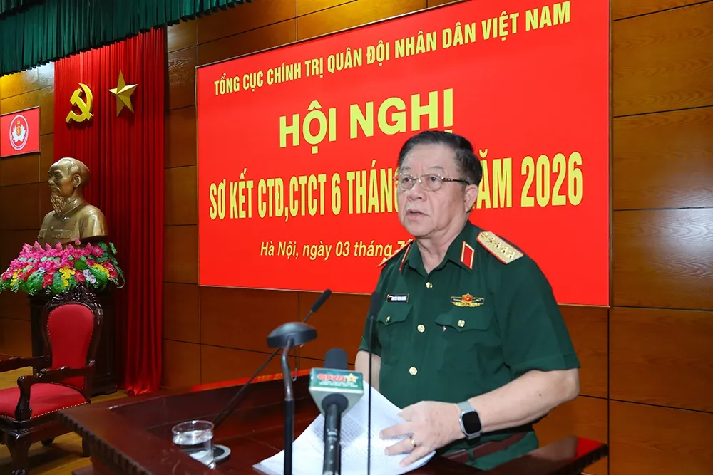 Đại tướng Nguyễn Trọng Nghĩa: Toàn quân phải chủ động kiến tạo thông tin, quản trị niềm tin xã hội- Ảnh 1. Đại tướng Nguyễn Trọng Nghĩa: Toàn quân phải chủ động kiến tạo thông tin, quản trị niềm tin xã hội- Ảnh 1.