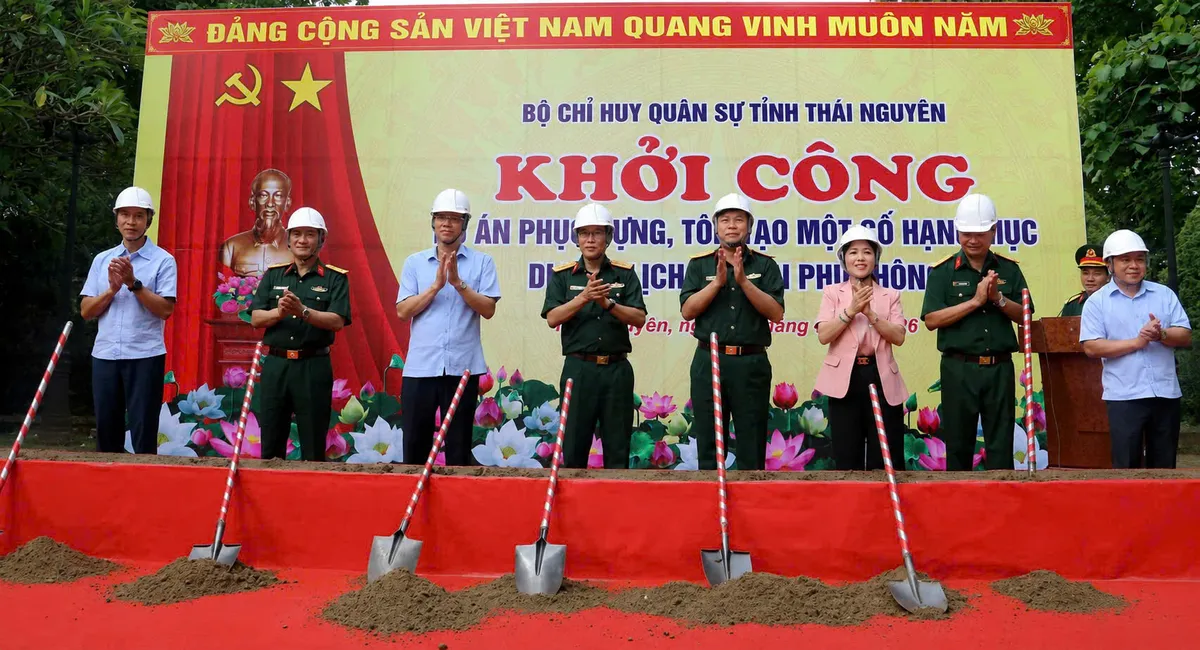 Thái Nguyên: Khởi công dự án 20 tỷ đồng phục dựng Di tích lịch sử Đồn Phủ Thông - Ảnh 1.