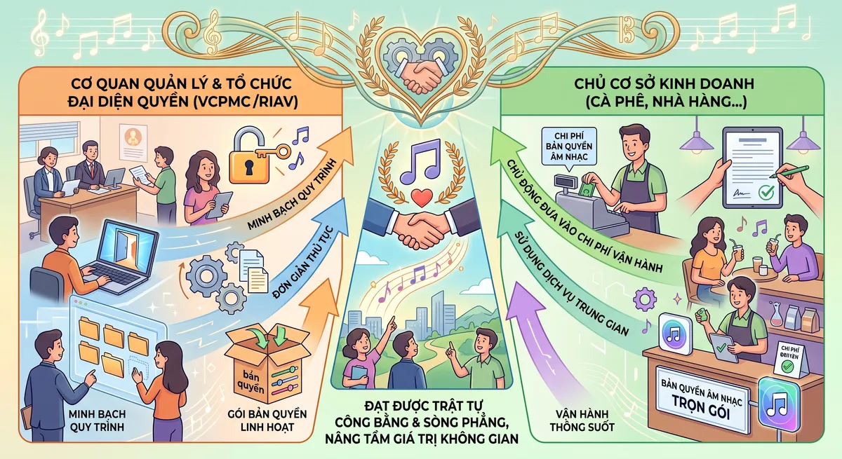 Thanh âm quán xá và câu chuyện bản quyền: Từ thói quen "chill" đến tư duy ứng xử văn minh- Ảnh 3. Thanh âm quán xá và câu chuyện bản quyền: Từ thói quen "chill" đến tư duy ứng xử văn minh- Ảnh 3.