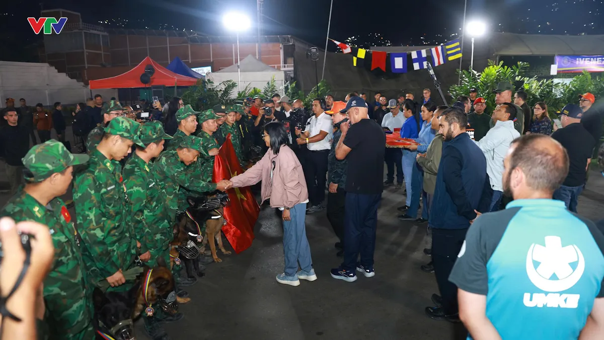 Venezuela cảm kích sâu sắc trước sự hỗ trợ của Đoàn cứu nạn, cứu hộ Việt Nam - Ảnh 4.