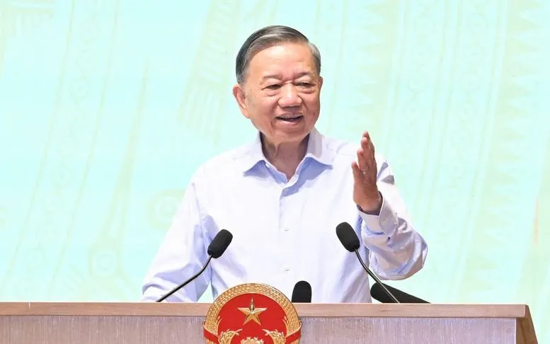 Tổng Bí thư, Chủ tịch nước Tô Lâm dự và phát biểu chỉ đạo phiên họp Chính phủ thường kỳ tháng 6/2026 và Hội nghị trực tuyến Chính phủ với các địa phương - Ảnh: VGP/Nhật Bắc
