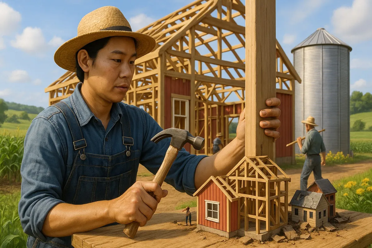 Muốn xây trang trại trên đất chưa có sổ đỏ, Bộ Nông nghiệp và Môi trường hướng dẫn thế nào?- Ảnh 1. Muốn xây trang trại trên đất chưa có sổ đỏ, Bộ Nông nghiệp và Môi trường hướng dẫn thế nào?- Ảnh 1.