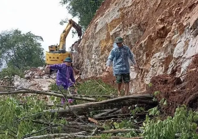Ho&agrave;n lưu b&atilde;o số 1 g&acirc;y nhiều thiệt hại tại L&agrave;o Cai, Cao Bằng - Ảnh 4.