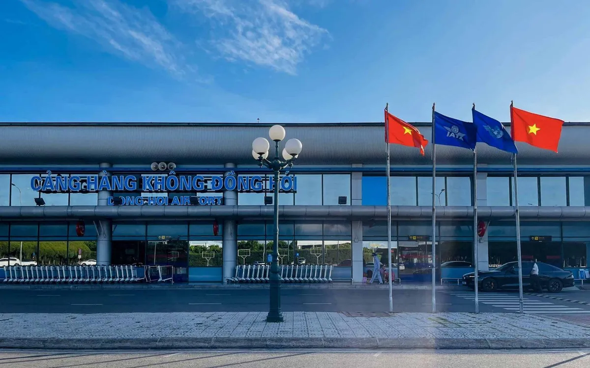 Cảng hàng không Đồng Hới từ ngày 16.8.2026, sẽ có đường bay Đồng Hới - Cam Ranh. Ảnh: Trần Cương