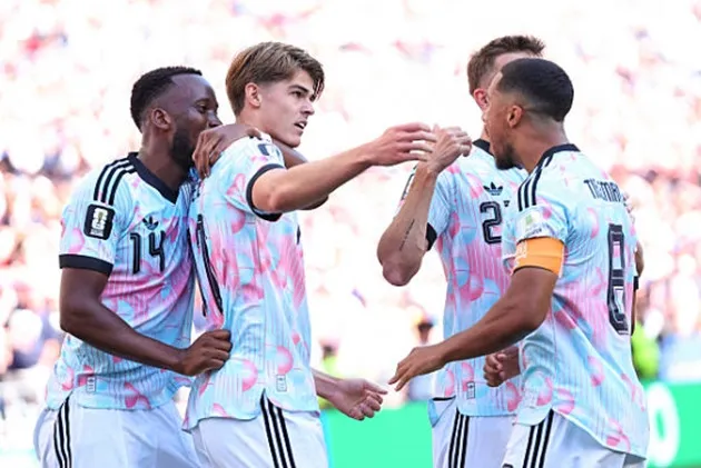 Bỉ &aacute;p đảo chủ nh&agrave; Mỹ, hi&ecirc;n ngang v&agrave;o tứ kết World Cup 2026 chạm tr&aacute;n T&acirc;y Ban Nha- Ảnh 1.