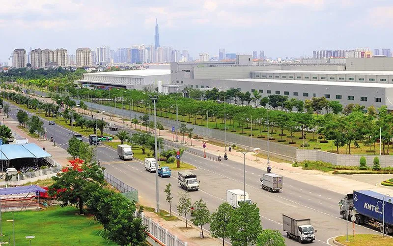 Một góc Khu Công nghệ cao TP Hồ Chí Minh. Ảnh: Báo Đầu tư