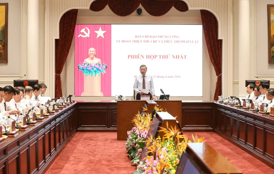 Kết luận của Tổng B&iacute; thư, Chủ tịch nước T&ocirc; L&acirc;m về ho&agrave;n thiện thể chế v&agrave; thực thi ph&aacute;p luật- Ảnh 1.