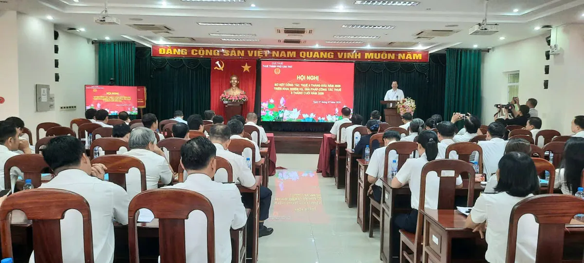 Thuế TP. Cần Thơ: Thu nội địa đạt 15.160 tỷ đồng trong nửa đầu năm 2026- Ảnh 1.