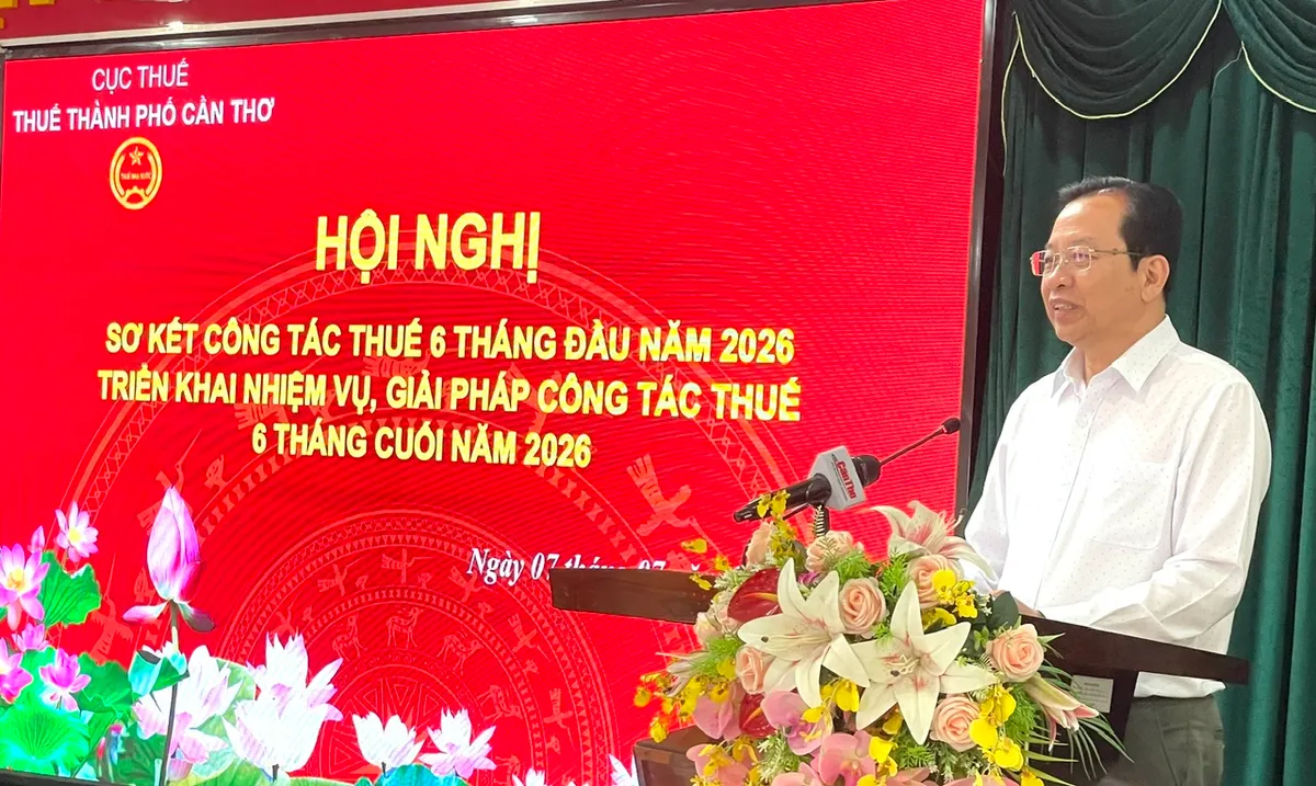 Thuế TP. Cần Thơ: Thu nội địa đạt 15.160 tỷ đồng trong nửa đầu năm 2026- Ảnh 2.