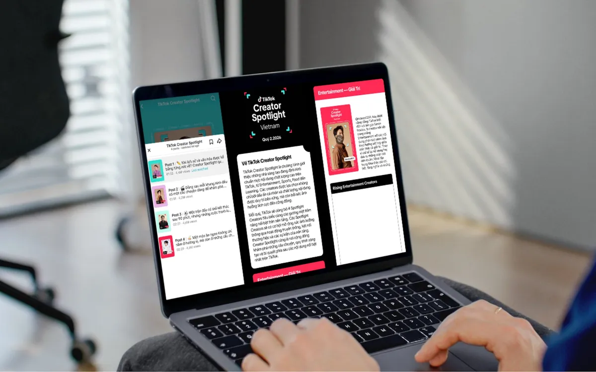 TikTok giới thiệu Creator Spotlight Hub và chuỗi video Spotlight Series