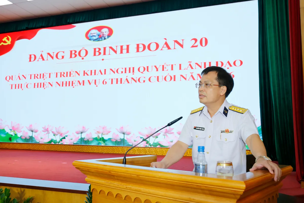 Binh đo&agrave;n 20: Chuyển đổi số to&agrave;n diện v&agrave; dịch chuyển tư duy để "quản trị niềm tin x&atilde; hội" - Ảnh 1.