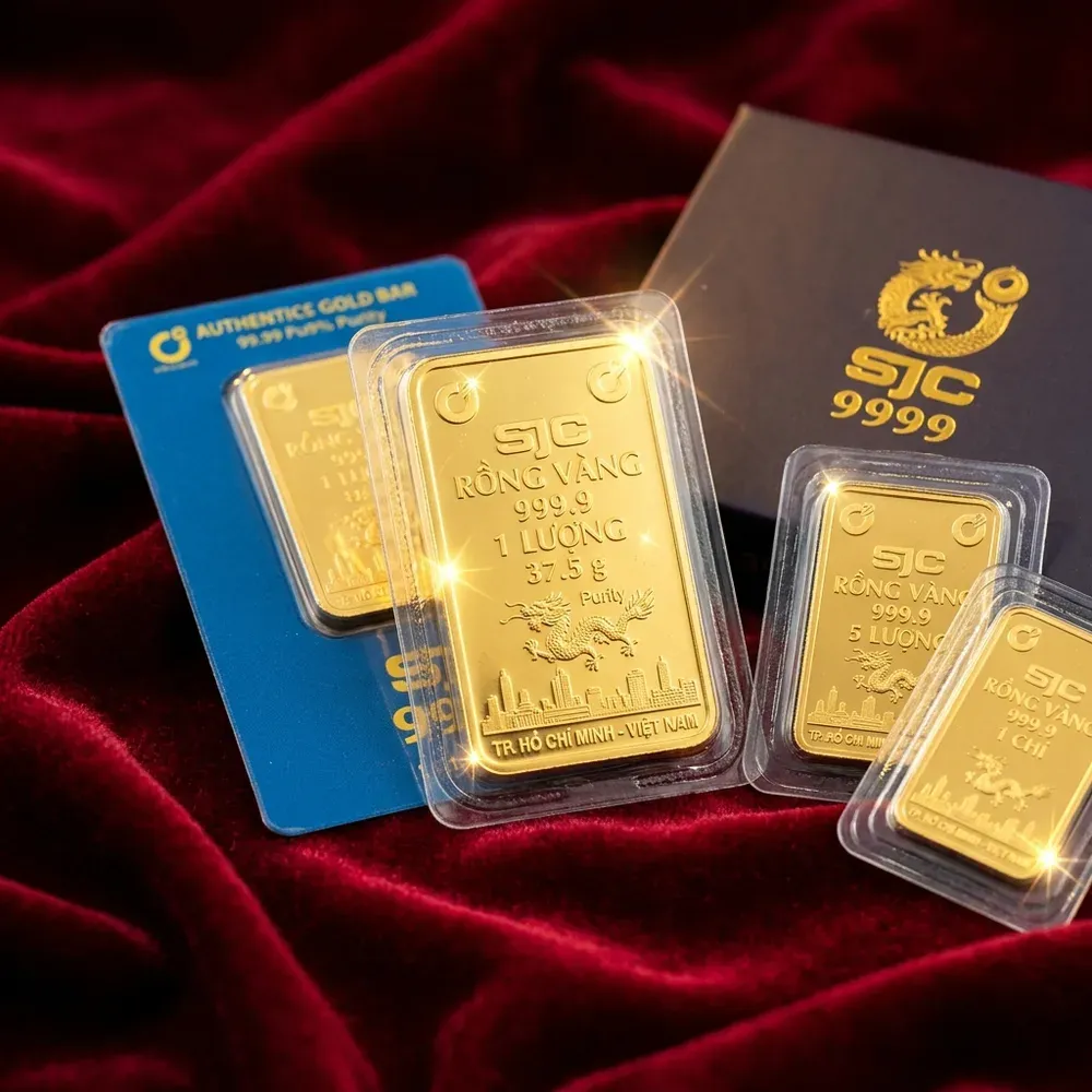 Giá vàng trong nước giữ nguyên sau cú giảm mạnh, vàng miếng vẫn trên mốc 148 triệu đồng/lượng- Ảnh 1. Giá vàng trong nước giữ nguyên sau cú giảm mạnh, vàng miếng vẫn trên mốc 148 triệu đồng/lượng- Ảnh 1.