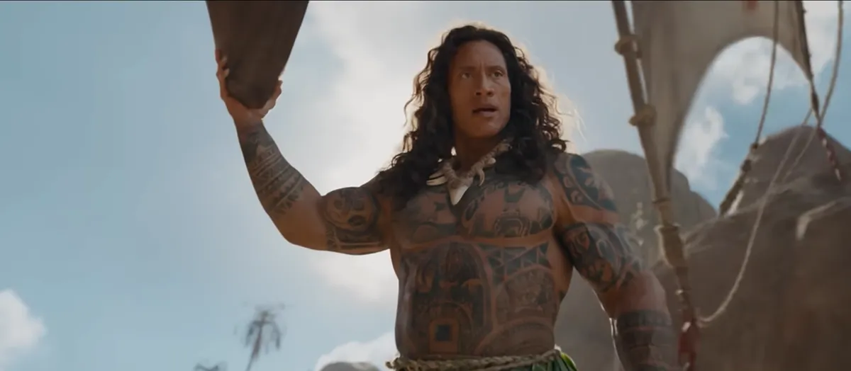 Tạo h&igrave;nh kh&aacute;c lạ của Dwayne Johnson trong 'Moana' bản live-action g&acirc;y ch&uacute; &yacute; - Ảnh 2.