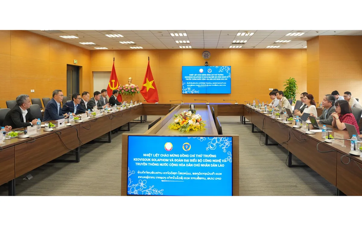 Toàn cảnh buổi làm việc. Ảnh: Bộ KHCN

