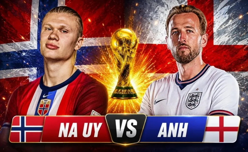 Nhận định Na Uy vs Anh: Đại chiến Haaland - Kane, cuộc chiến vì tấm vé bán kết World Cup 2026- Ảnh 1. Nhận định Na Uy vs Anh: Đại chiến Haaland - Kane, cuộc chiến vì tấm vé bán kết World Cup 2026- Ảnh 1.