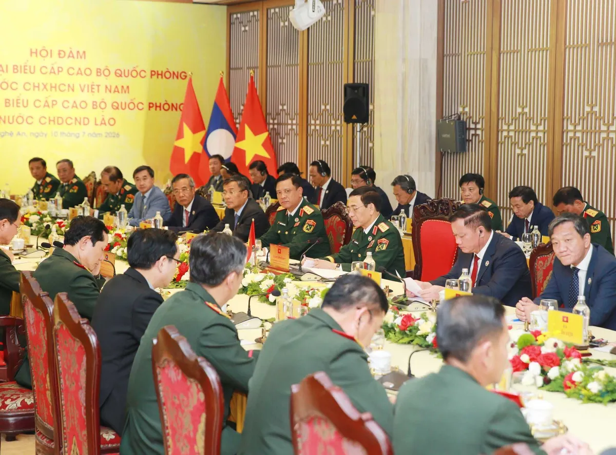 Việt Nam - Lào tăng cường hợp tác quốc phòng, thúc đẩy giữ vững an ninh khu vực biên giới- Ảnh 1. Việt Nam - Lào tăng cường hợp tác quốc phòng, thúc đẩy giữ vững an ninh khu vực biên giới- Ảnh 1.