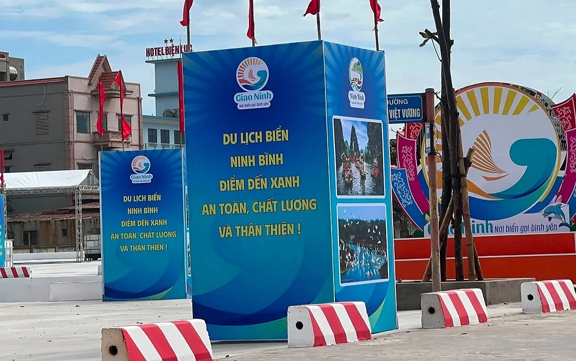 Ninh Bình: Công bố bộ nhận diện thương hiệu Khu du lịch Giao Ninh - Ảnh 1.