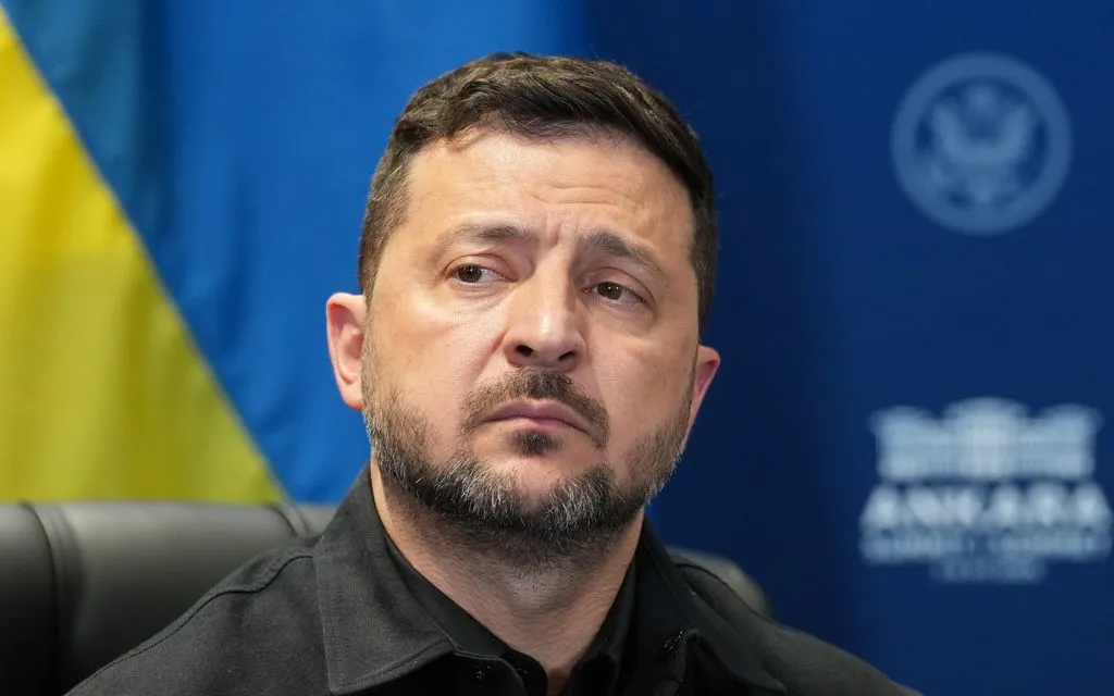 Tổng thống Ukraine Volodymyr Zelensky. (Ảnh: AP)