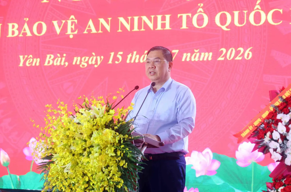 Phó Thủ tướng Phạm Gia Túc dự Ngày hội Toàn dân bảo vệ an ninh Tổ quốc năm 2026 tại xã Yên Bài (Hà Nội) - Ảnh 3.