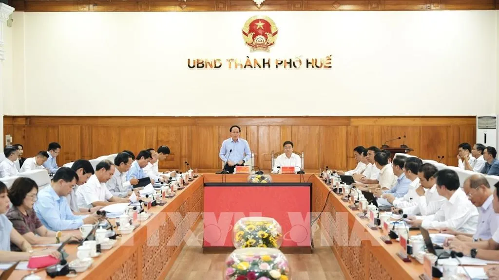 Ph&oacute; Thủ tướng L&ecirc; Tiến Ch&acirc;u l&agrave;m việc tại Huế về mục ti&ecirc;u tăng trưởng- Ảnh 3.