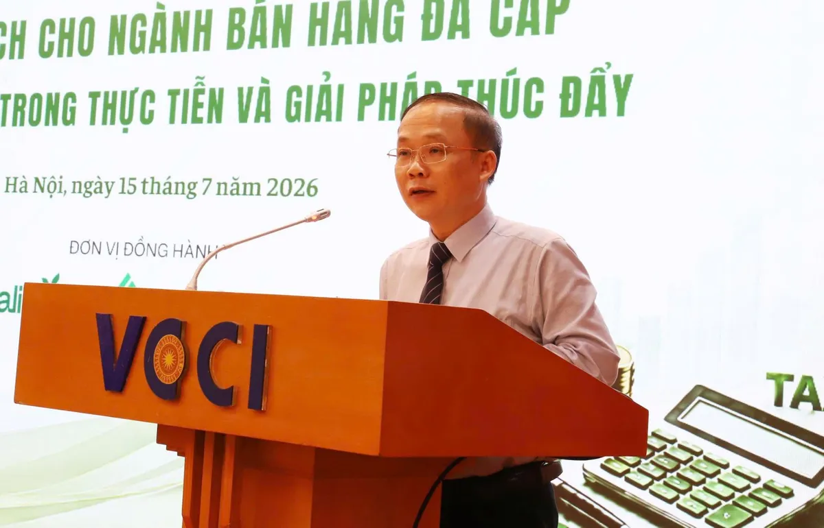 Tháo gỡ vướng mắc về thuế cho ngành bán hàng đa cấp - Ảnh 1.