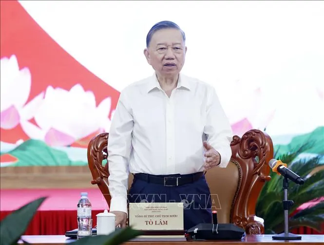 Tổng Bí thư, Chủ tịch nước: Xây dựng Sơn La thành trung tâm nông nghiệp sinh thái, du lịch đặc sắc Tây Bắc - Ảnh 1.