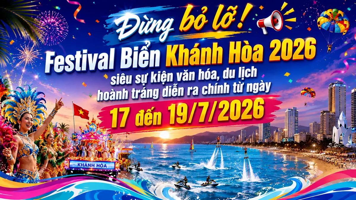 Festival Biển Khánh Hòa 2026: Diện mạo mới nâng tầm thương hiệu du lịch quốc tế- Ảnh 9. Festival Biển Khánh Hòa 2026: Diện mạo mới nâng tầm thương hiệu du lịch quốc tế- Ảnh 9.