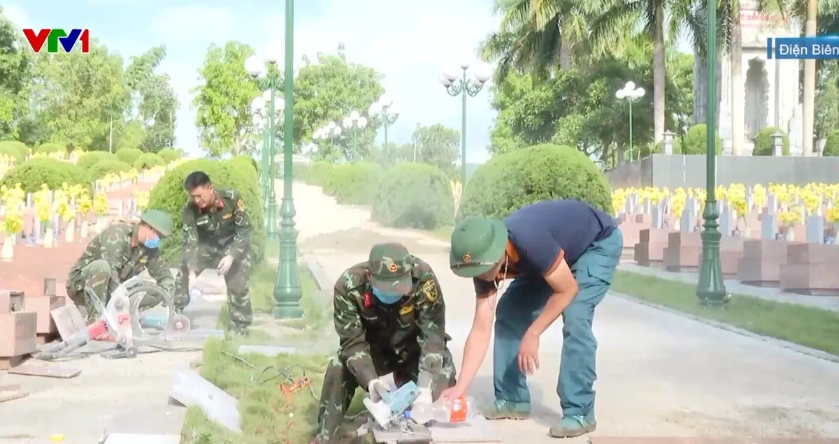 Trung tá quân đội sáng chế máy mòi đá góp phần đẩy nhanh tiến độ hoàn nguyên mộ liệt sĩ - Ảnh 2.