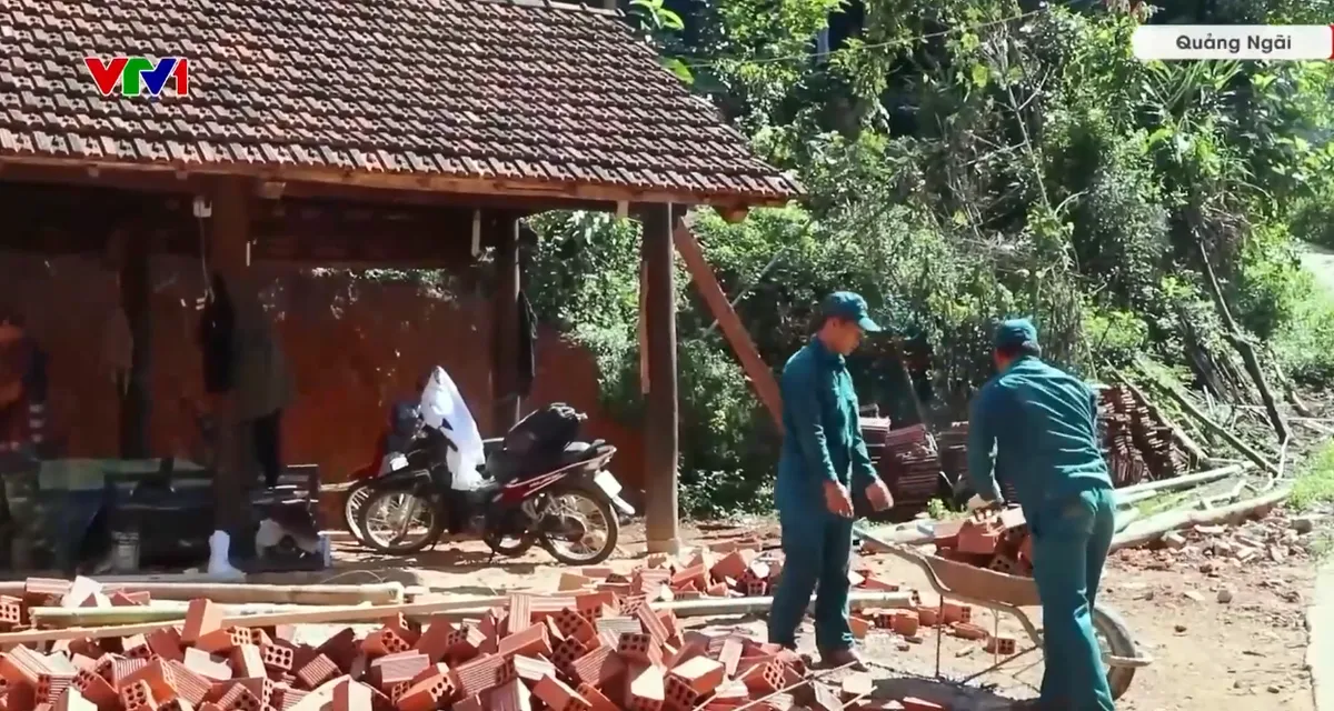 Quảng Ng&atilde;i x&oacute;a nh&agrave; tạm cho con của người hoạt động kh&aacute;ng chiến nhiễm chất độc h&oacute;a học - Ảnh 1.