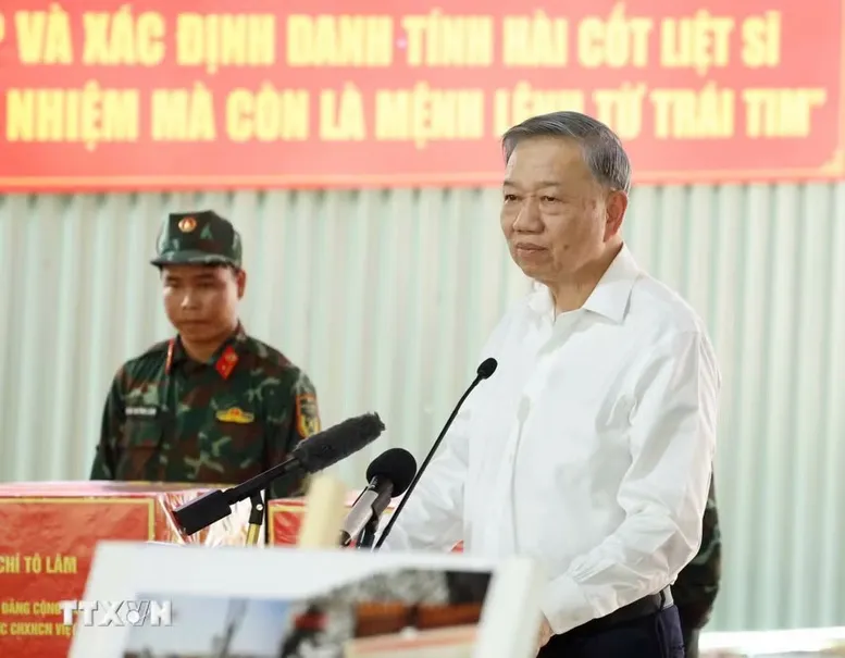 Tìm kiếm, quy tập hài cốt liệt sĩ bằng trách nhiệm và tình cảm sâu nặng nhất - Ảnh 4.
