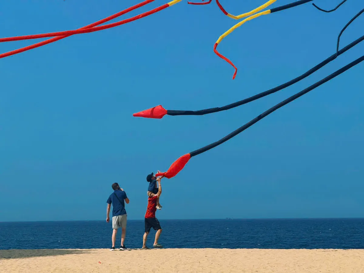 Diều khổng lồ rực rỡ bầu trời Nha Trang trong mùa Festival Biển - Ảnh 8.