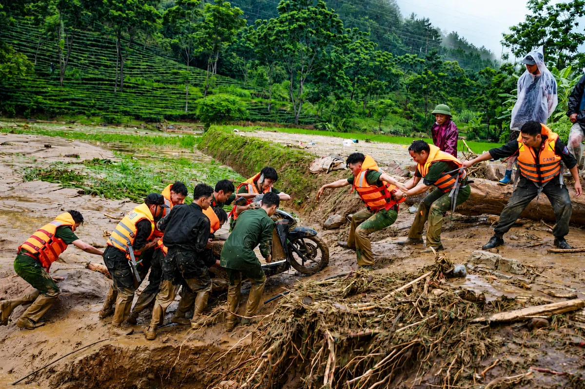 Lai Châu: Khẩn trương hàn gắn vùng lũ, ổn định cuộc sống Nhân dân - Ảnh 1.