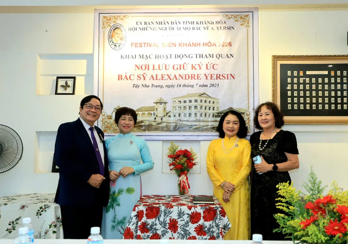 Không gian lưu giữ ký ức Alexandre Yersin mở cửa đón khách - Ảnh 1.