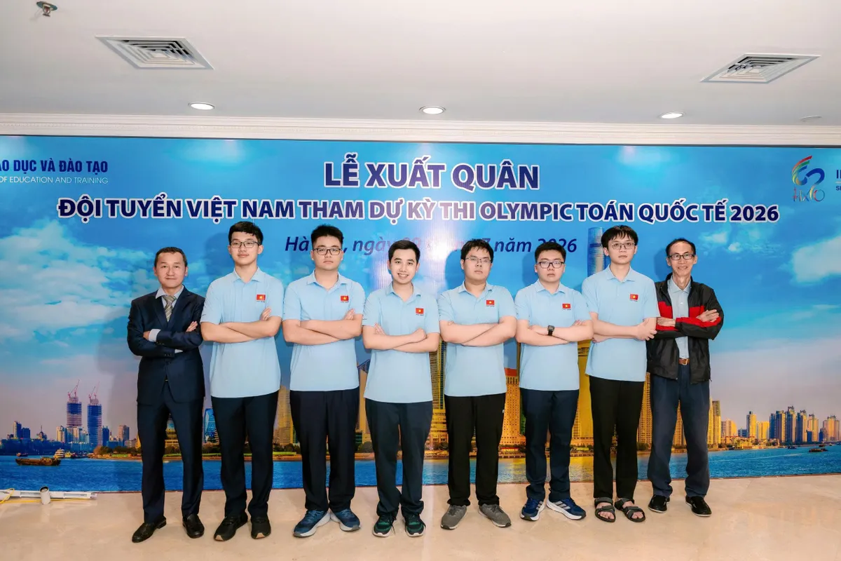Việt Nam vào nhóm dẫn đầu Olympic Toán quốc tế với 2 HCV - Ảnh 1.