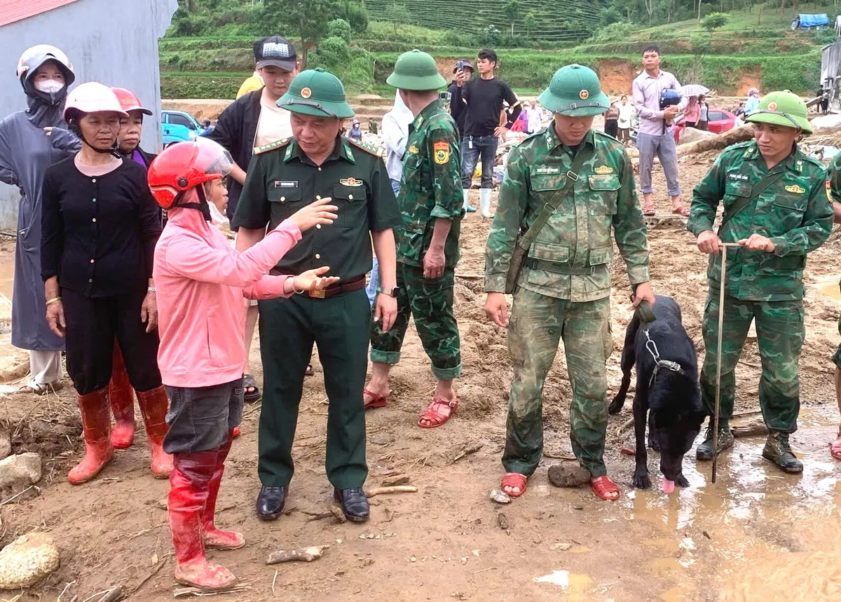 Lai châu: Nơi dòng lũ đi qua, người lính Biên phòng không lùi bước - Ảnh 1.