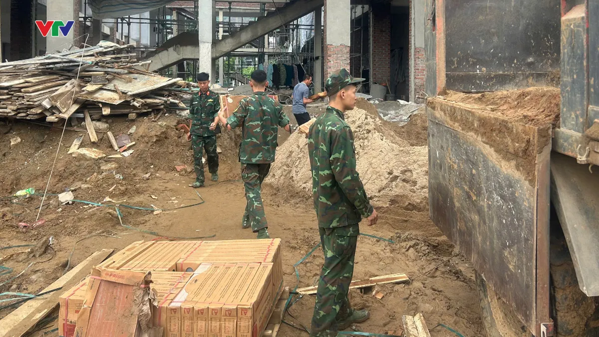 Bộ CHQS tỉnh Sơn La tăng tốc đưa trường học vùng biên về đích - Ảnh 4.