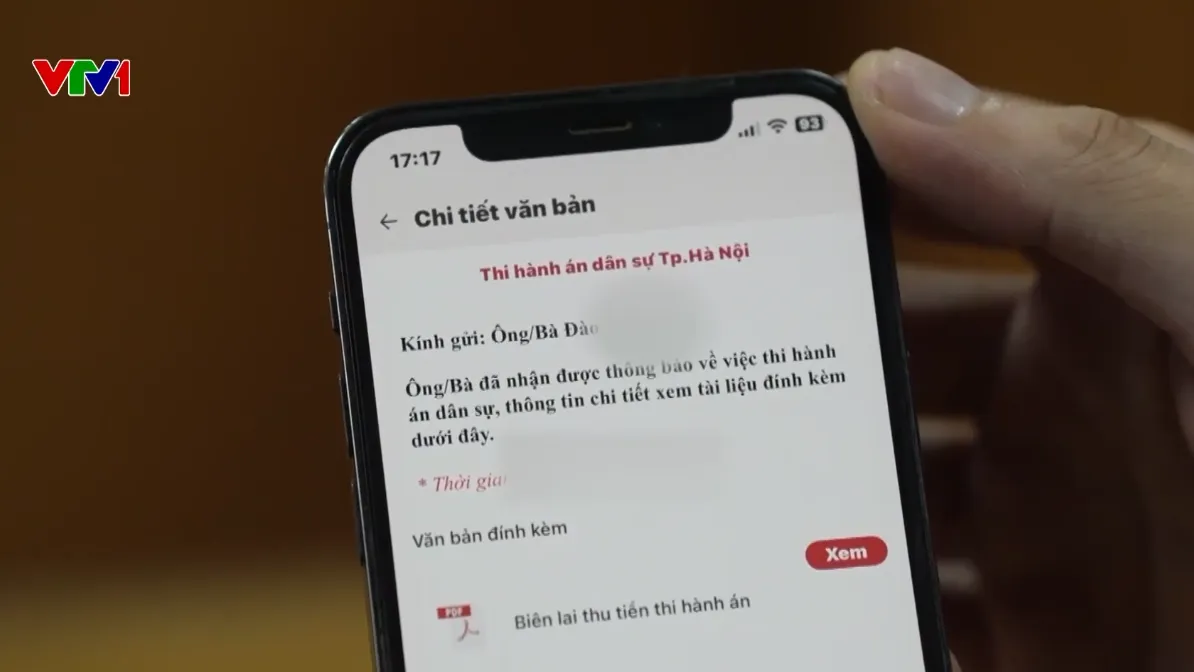Theo dõi thi hành án dân sự trên nền tảng số - Ảnh 1.