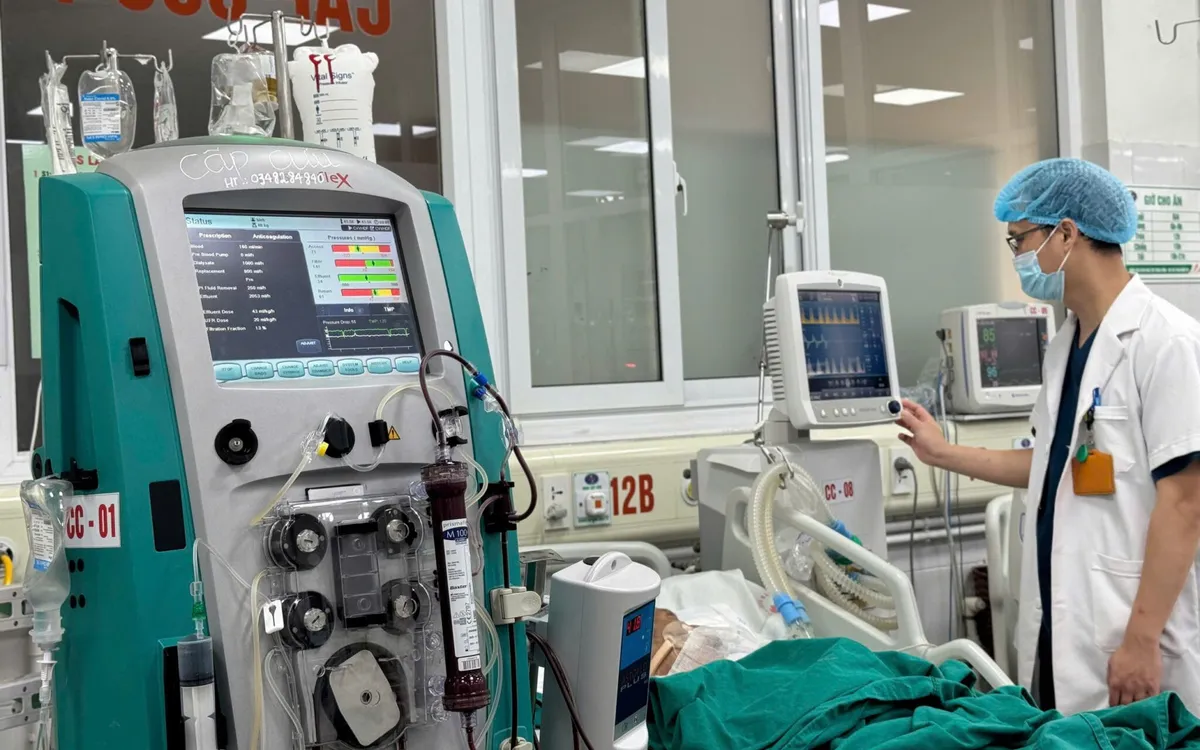 Ảnh: Bệnh viện Bệnh Nhiệt đới Trung ương