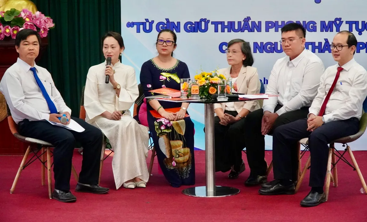 Định hình hệ giá trị con người TP Hồ Chí Minh trong kỷ nguyên mới - Ảnh 1.