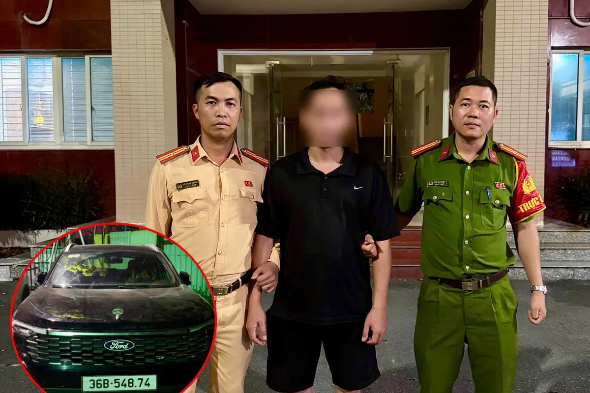 Hà Nội: Xác minh, bàn giao tài xế không chấp hành hiệu lệnh của CSGT trên đường Nguyễn Hoàng - Ảnh 2.