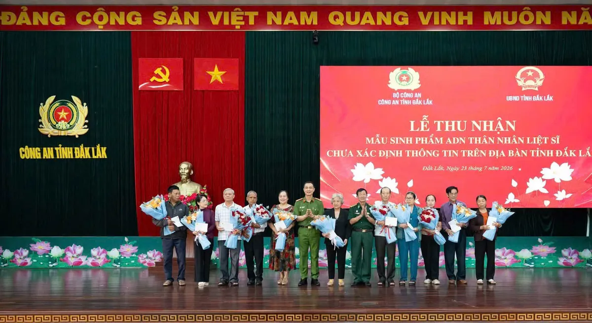 Đắk Lắk triển khai thu nhận mẫu ADN để t&igrave;m th&acirc;n nh&acirc;n liệt sĩ - Ảnh 4.